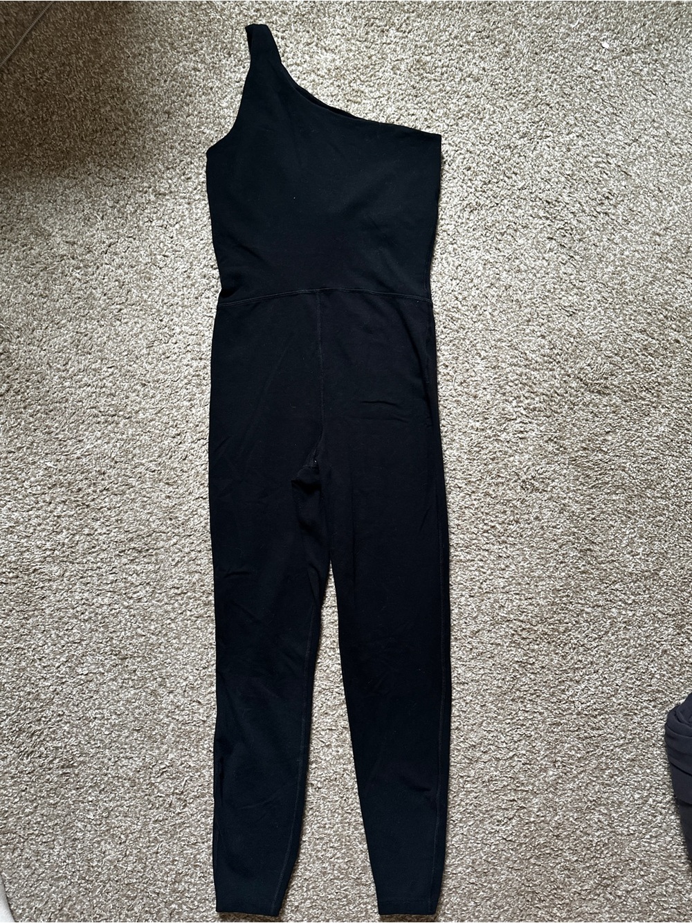 Old Navy One-Shoulder Black Jumpsuit